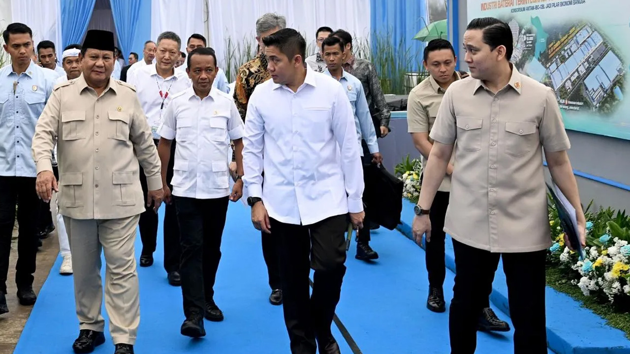 Seskab: Megaproyek ekosistem baterai listrik serap 8.000 tenaga kerja