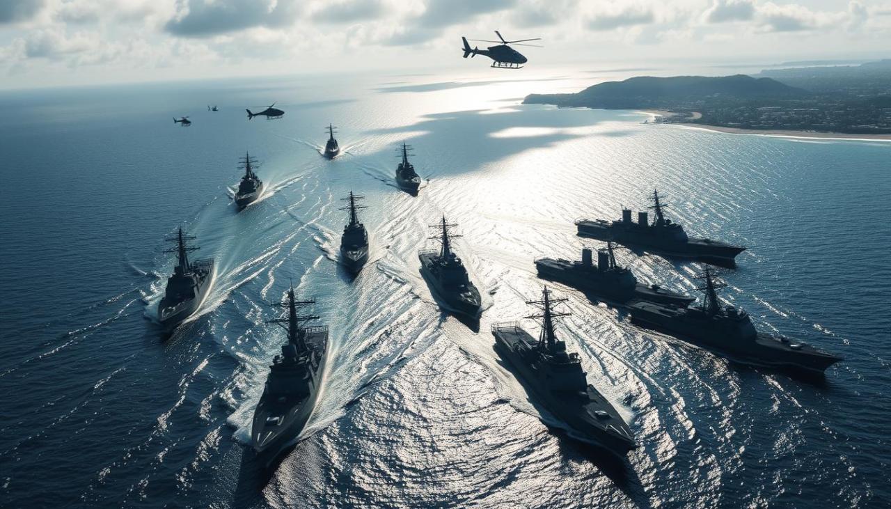 Pengerahan Armada AS Laut Karibia