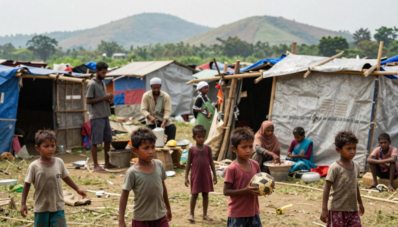 Pengungsi Rohingya di Bangladesh